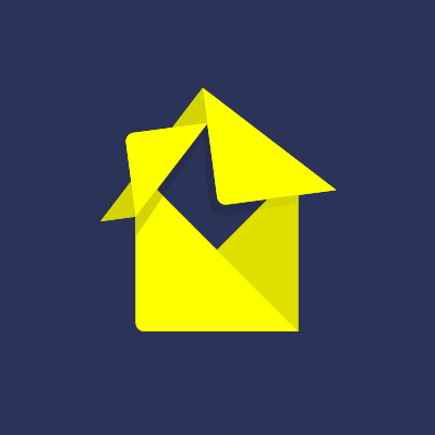 Yellow house logo